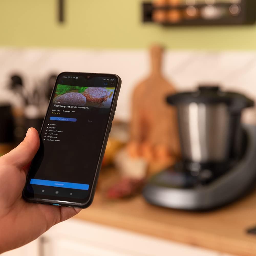 Cecotec Mambo Touch robot da cucina smart con display touch e 37 programmi di cucina