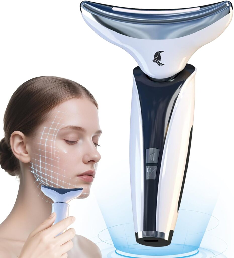 massaggiatore viso EMS antirughe Calason lifting viso LED doppio mento