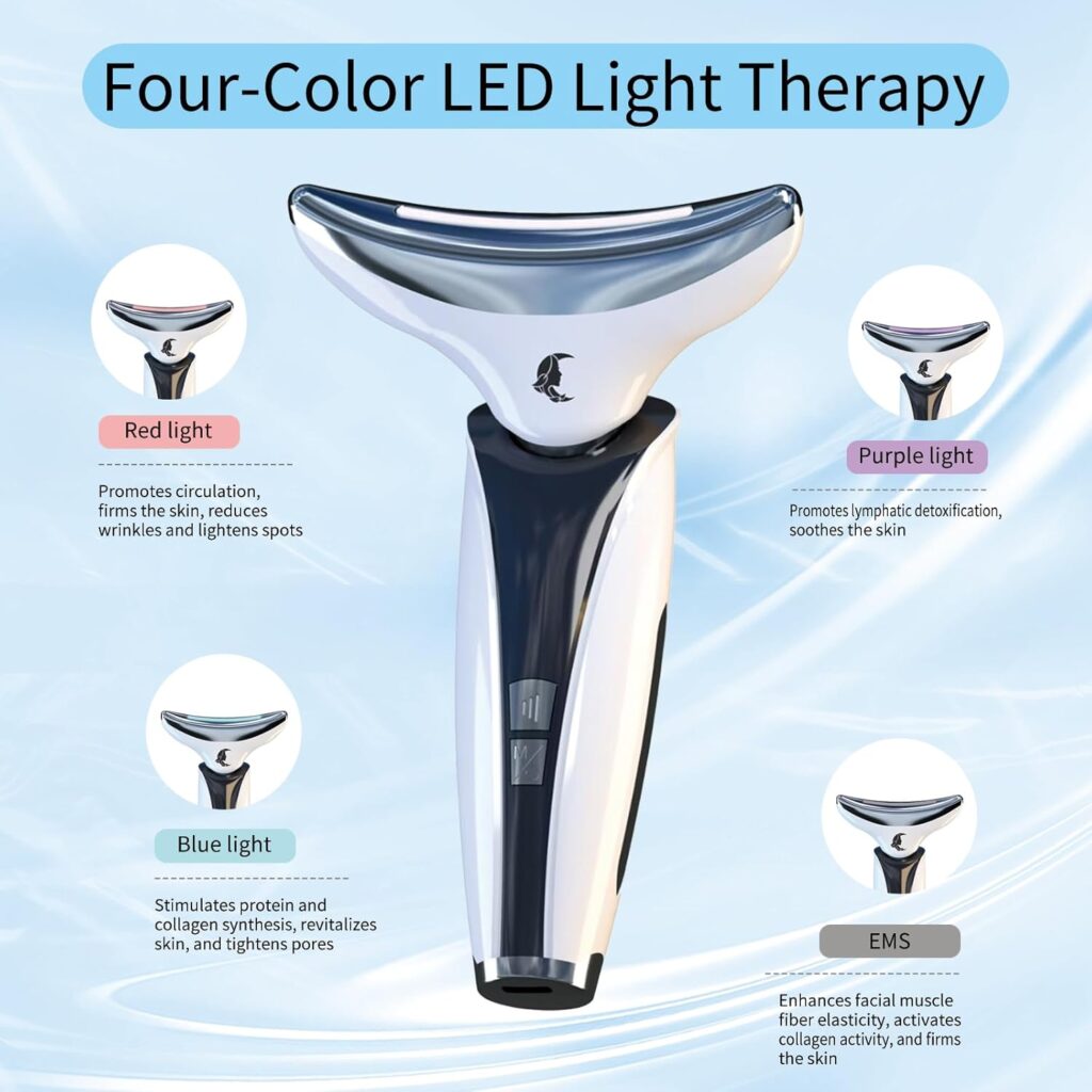 massaggiatore viso EMS antirughe Calason dispositivo lifting viso e collo