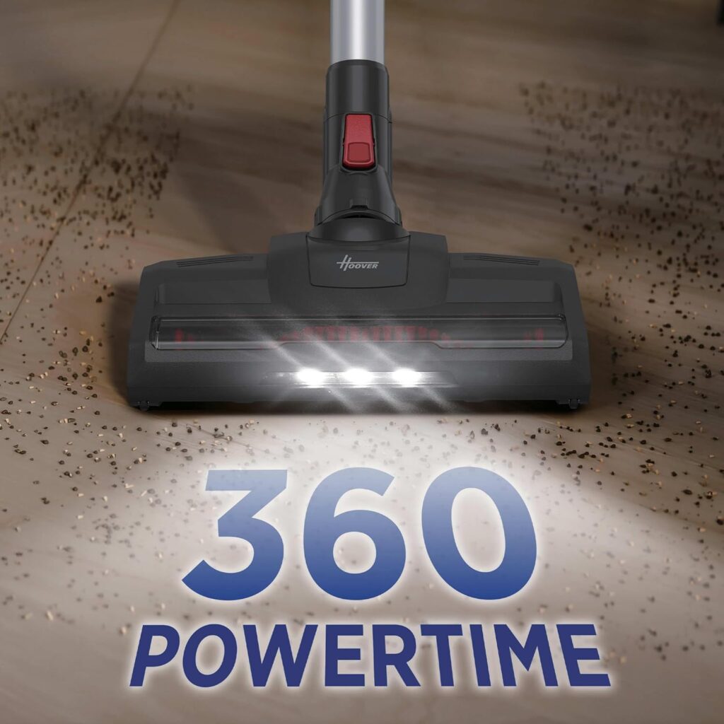 Hoover H-Free 100 HF122GPT aspirapolvere senza fili potente con filtro HEPA per pulizia efficace della casa