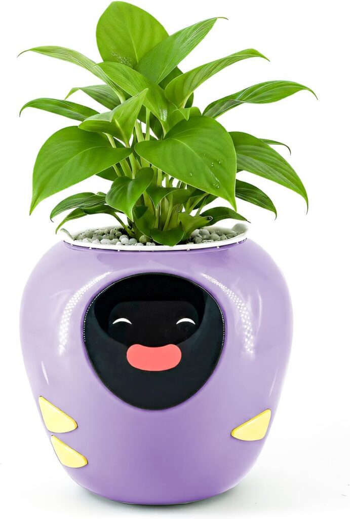 vaso intelligente AI Masdio Plantbot per piante da interno