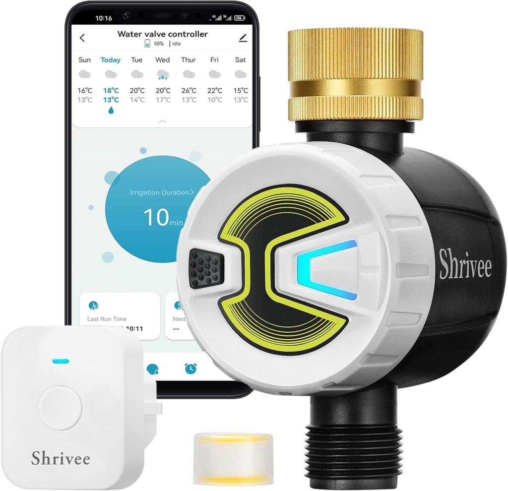 computer irrigazione automatico wifi per prato e giardino shrivee