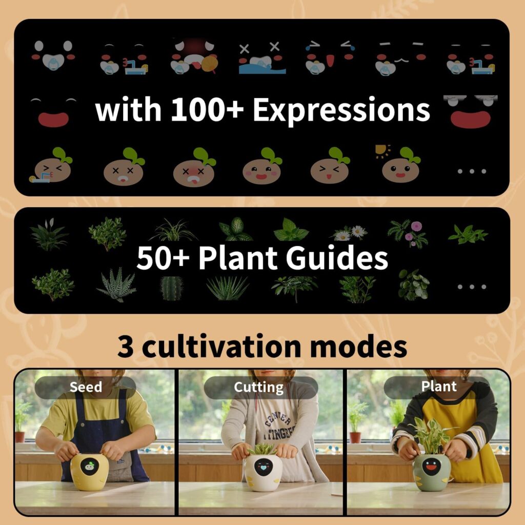 plantbot intelligente Masdio con sensori temperatura e umidità
