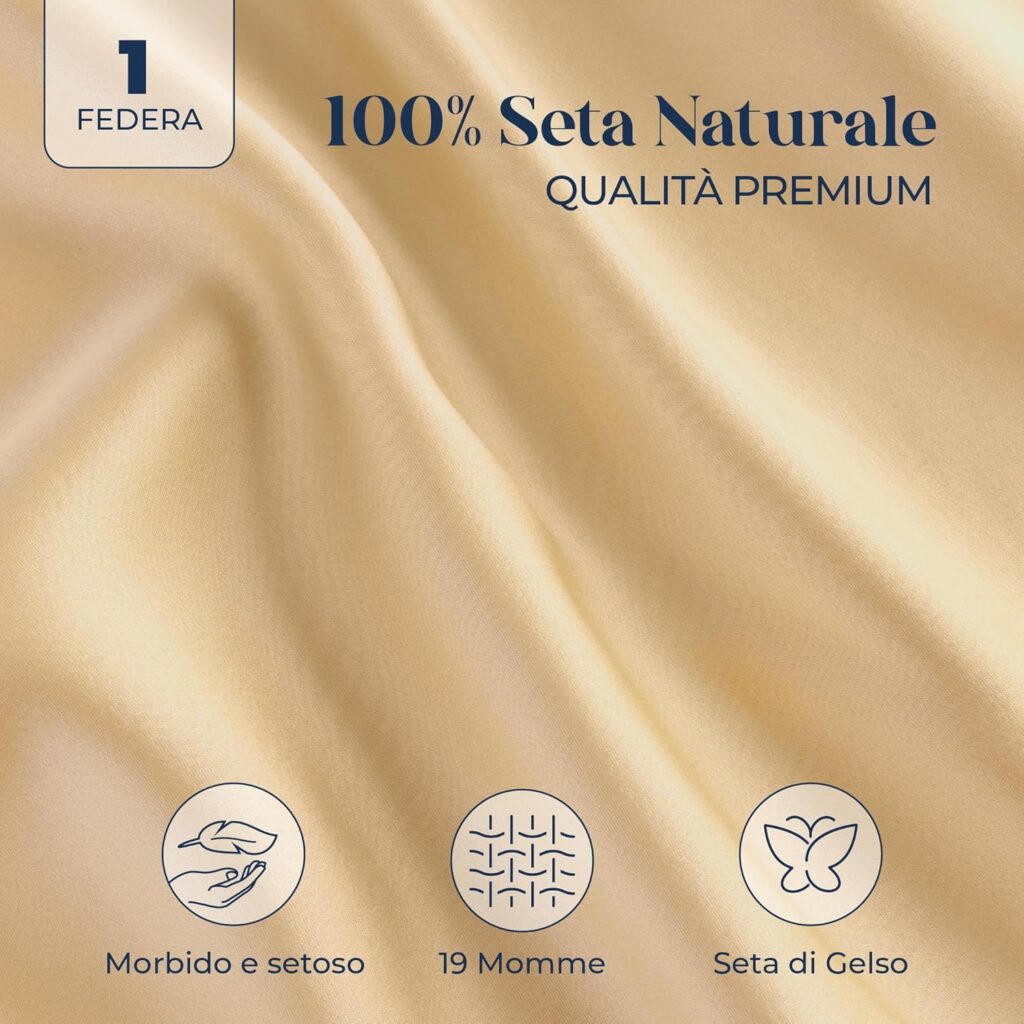 federa seta viso anti rughe naturale