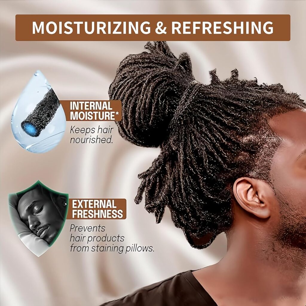 cuffia di seta per dormire capelli ricci uomo anti crespo protezione capelli
