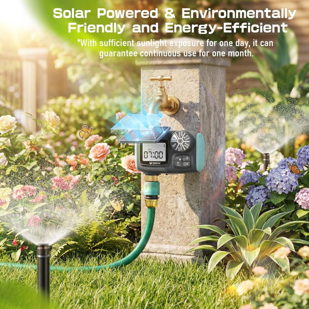 irrigazione automatica orto e serra con timer