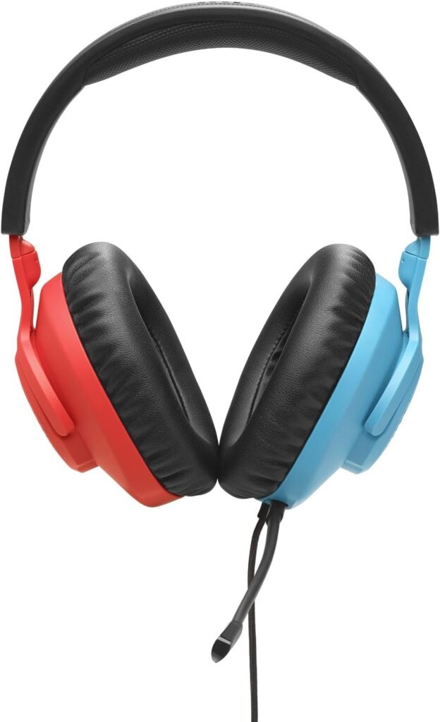 Cuffie gaming JBL Quantum 100N con memory foam e jack da 3,5 mm