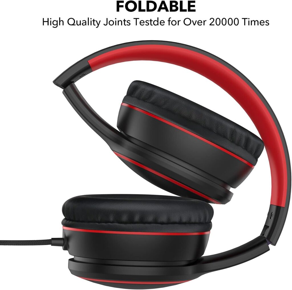 cuffie cablate RORSOU R10 pieghevoli stereo Hi-Fi