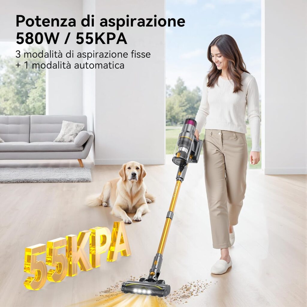 Accessori multiuso aspirapolvere senza fili Sulean per auto e divan
