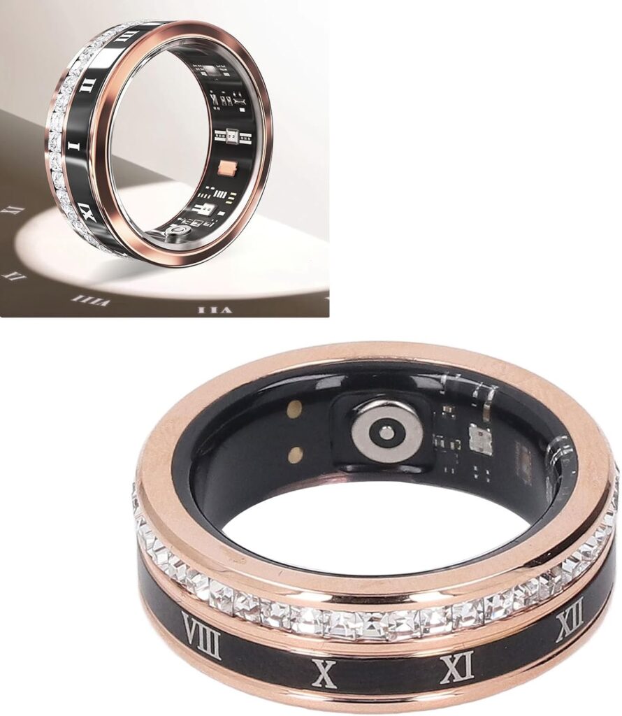 Anello smart elegante Annadue per uomo e donna con monitoraggio attività fisica