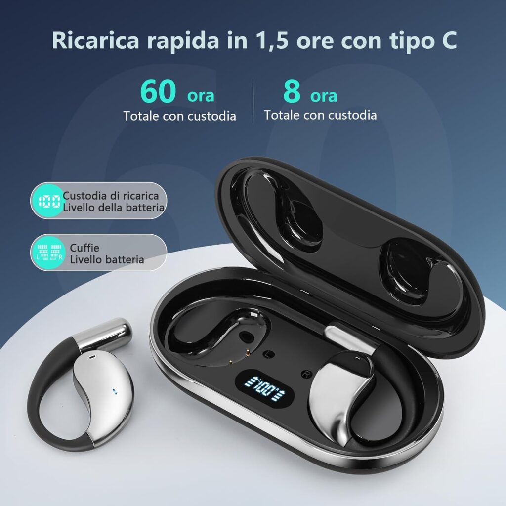 Auricolari Traduttori AI Recensione 2026 Bluetooth 5.4