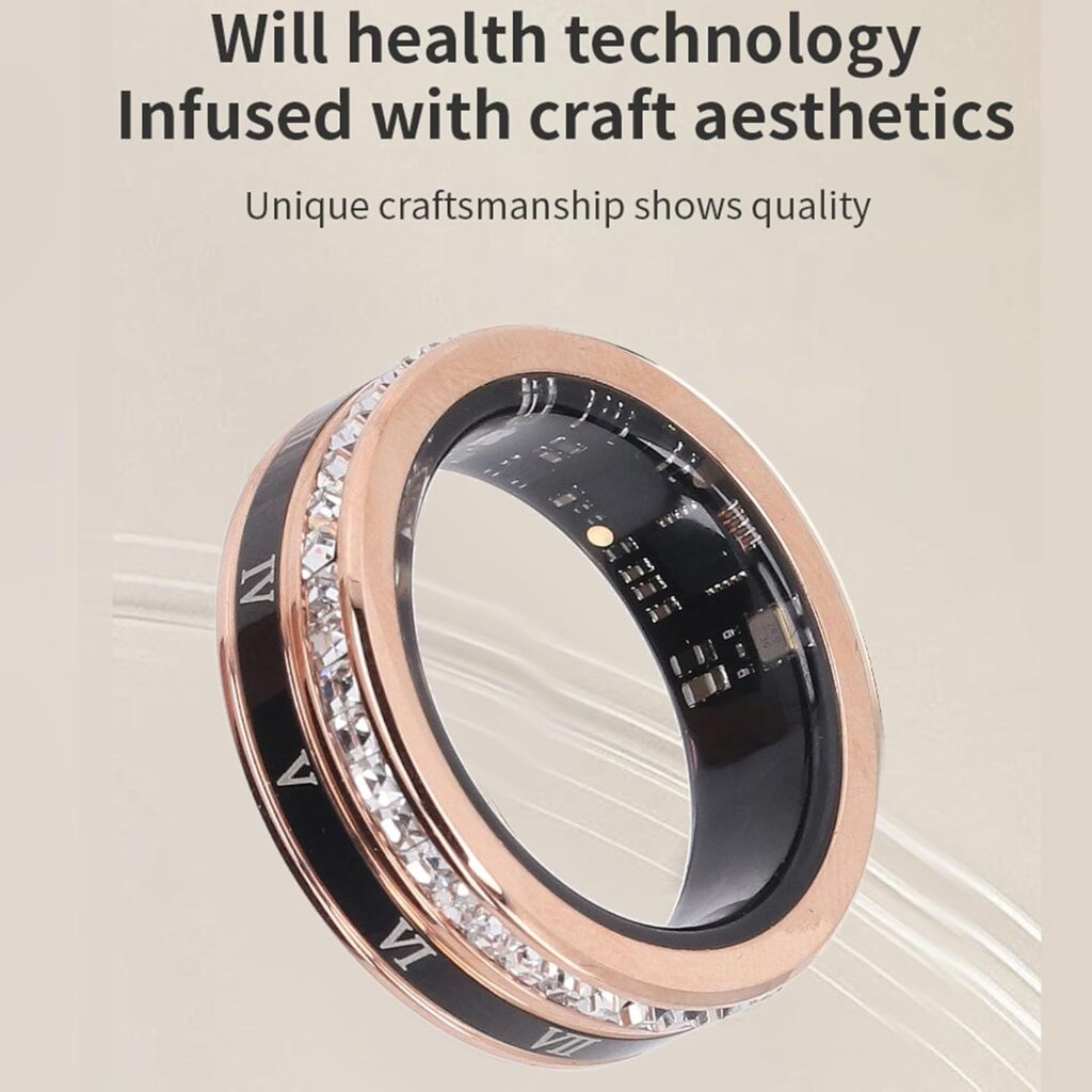 Smart Ring Annadue con design minimalista e funzionalità fitness intelligenti